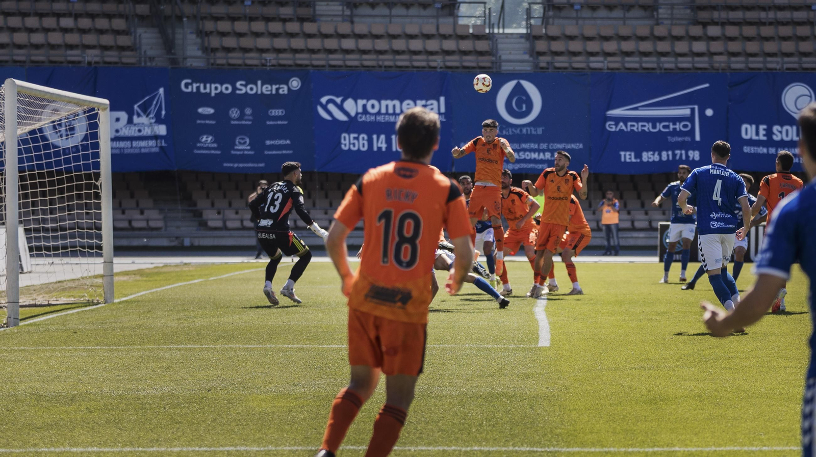 Las imágenes del derbi entre Xerez DFC y Xerez CD en Chapín
