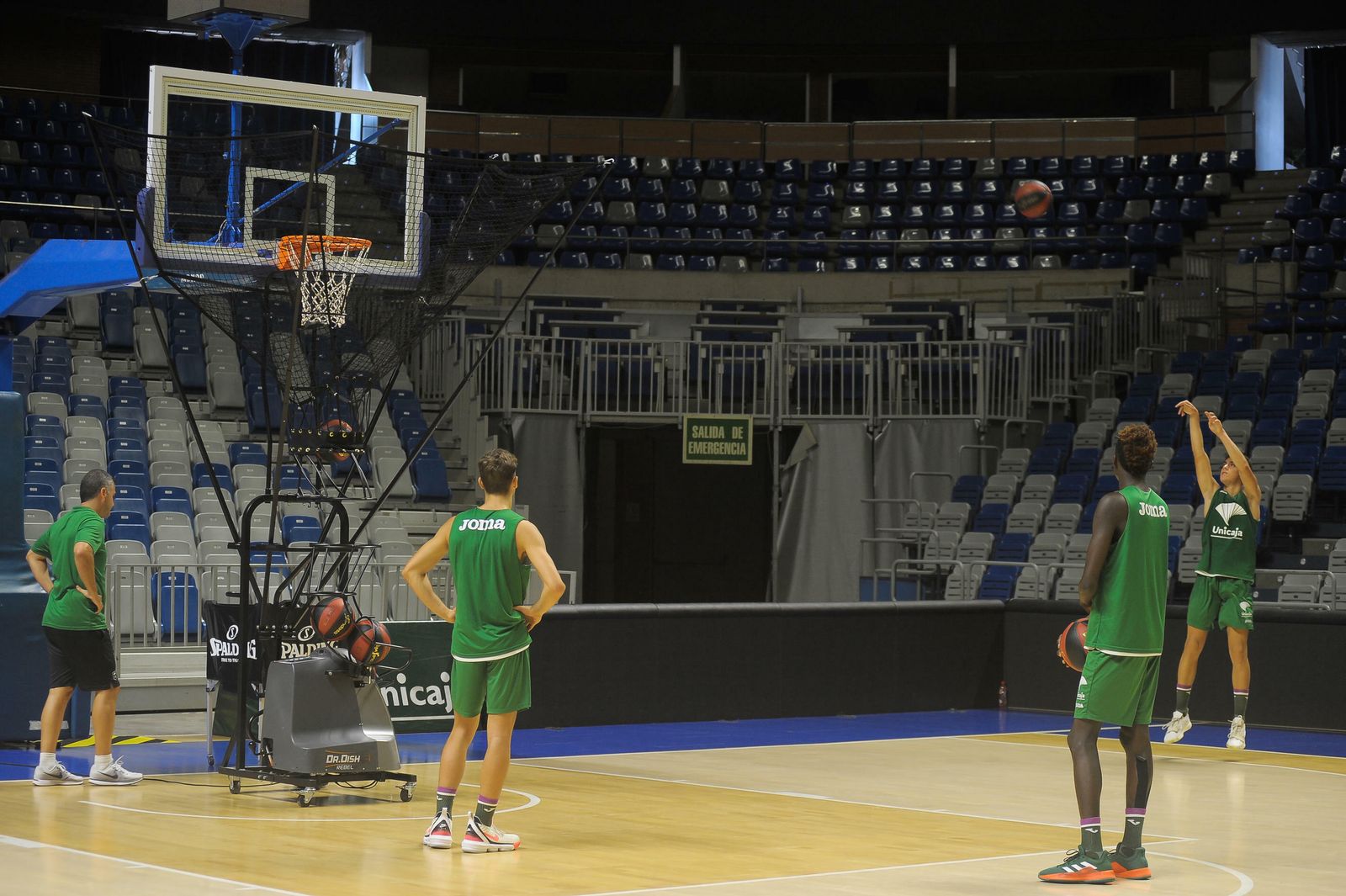 Las fotos de Luis Casimiro y el entrenamiento del Unicaja