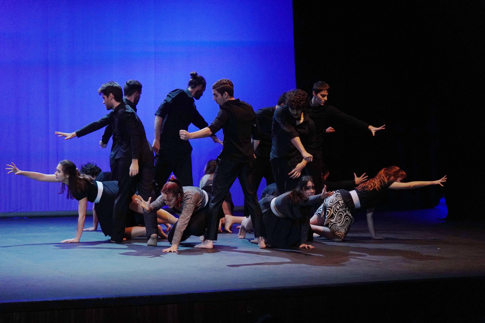 Montaje de los alumnos de la Escuela de Arte Dramático.