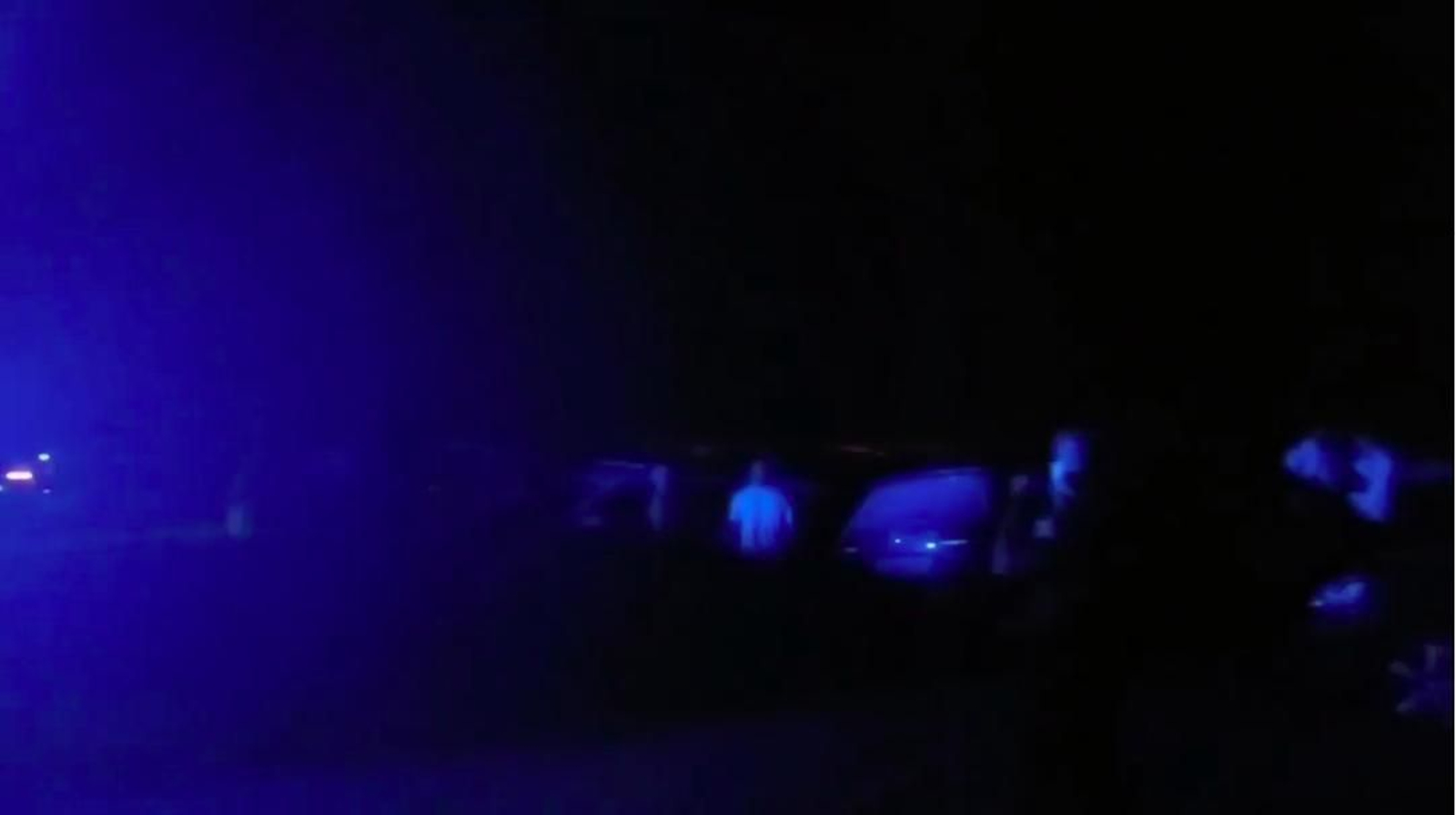 Una imagen del desalojo de la fiesta ilegal en Vejer.