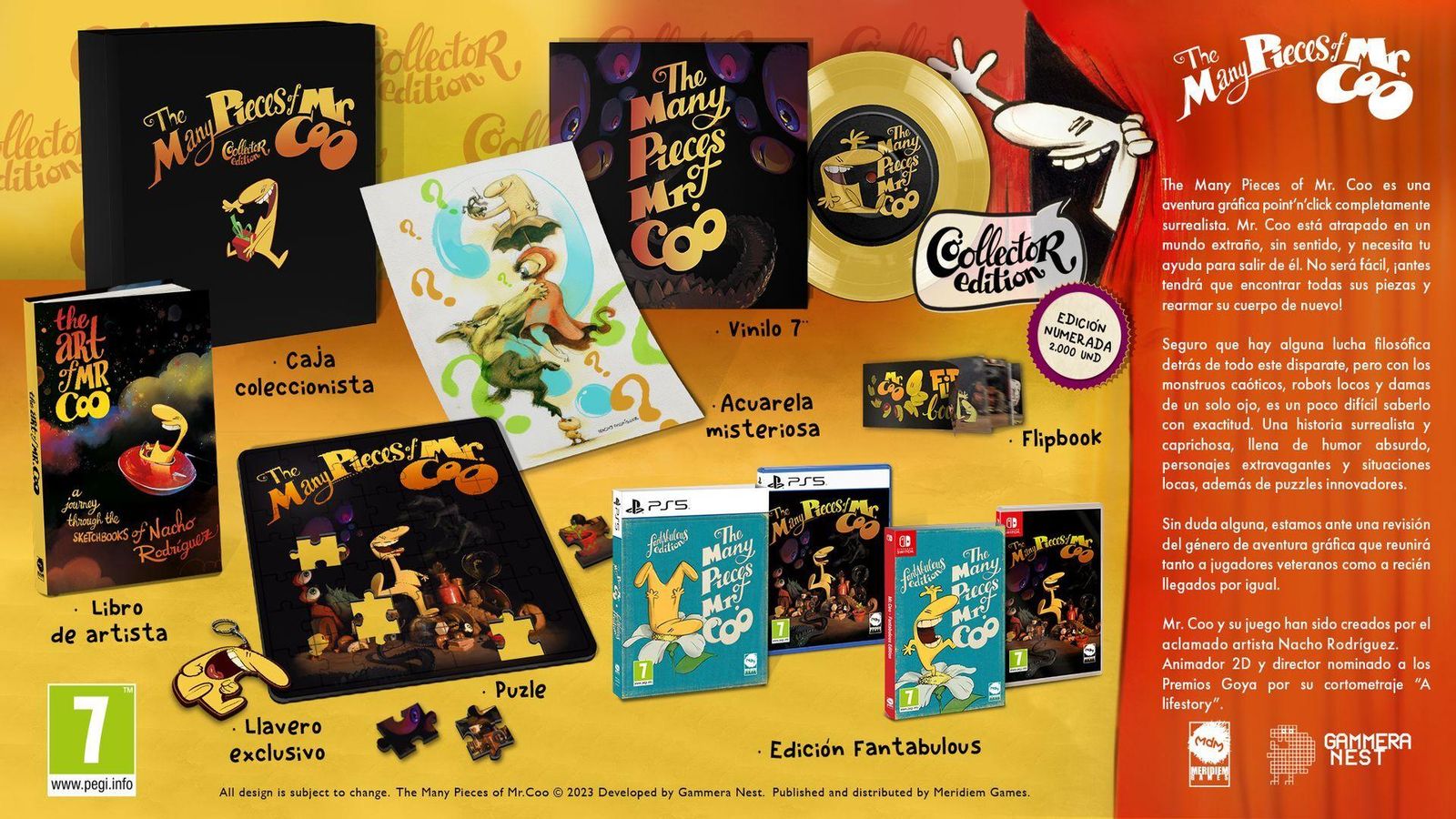 The Many Pieces of Mr. Coo.