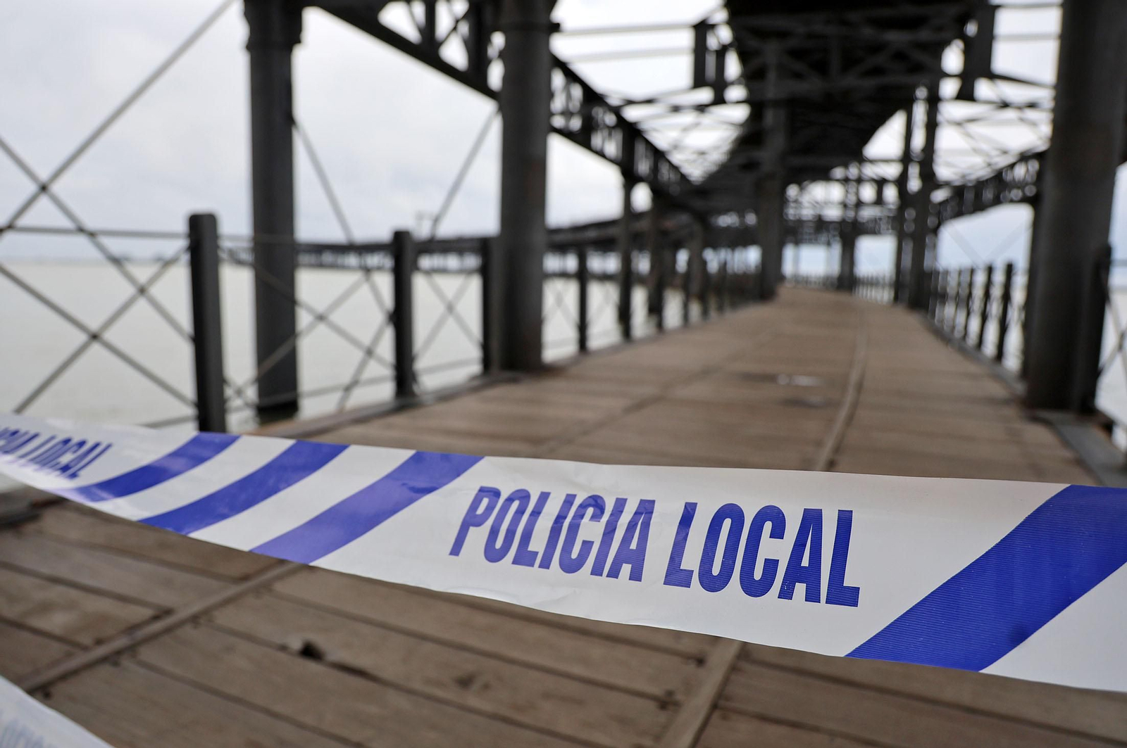 Imágenes del paso de la DANA por Huelva