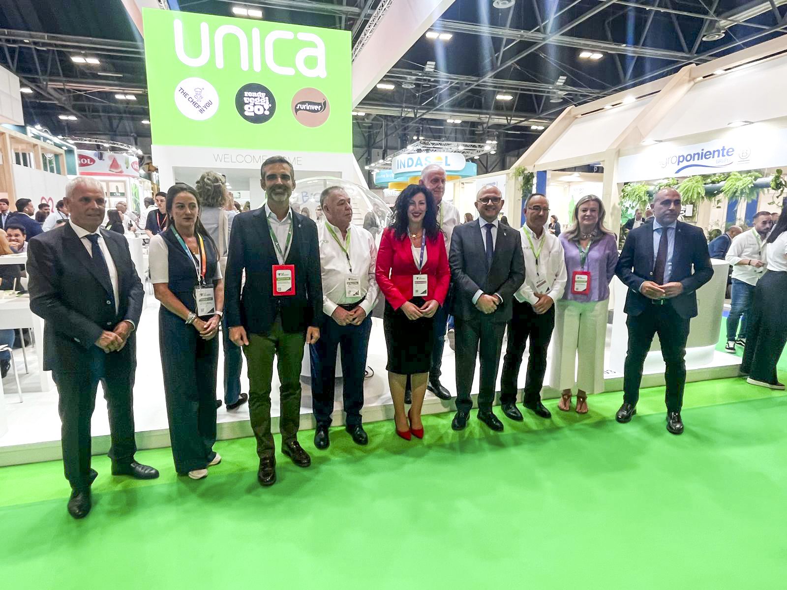 La delegación almeriense, en Fruit Attraction 2025.