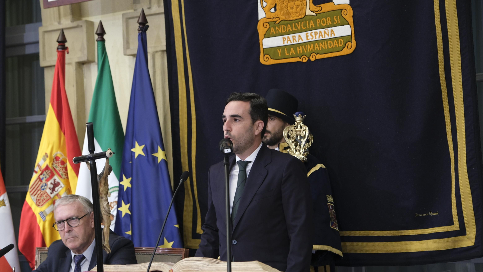 Imágenes del acto de constitución de la Diputación de Almería