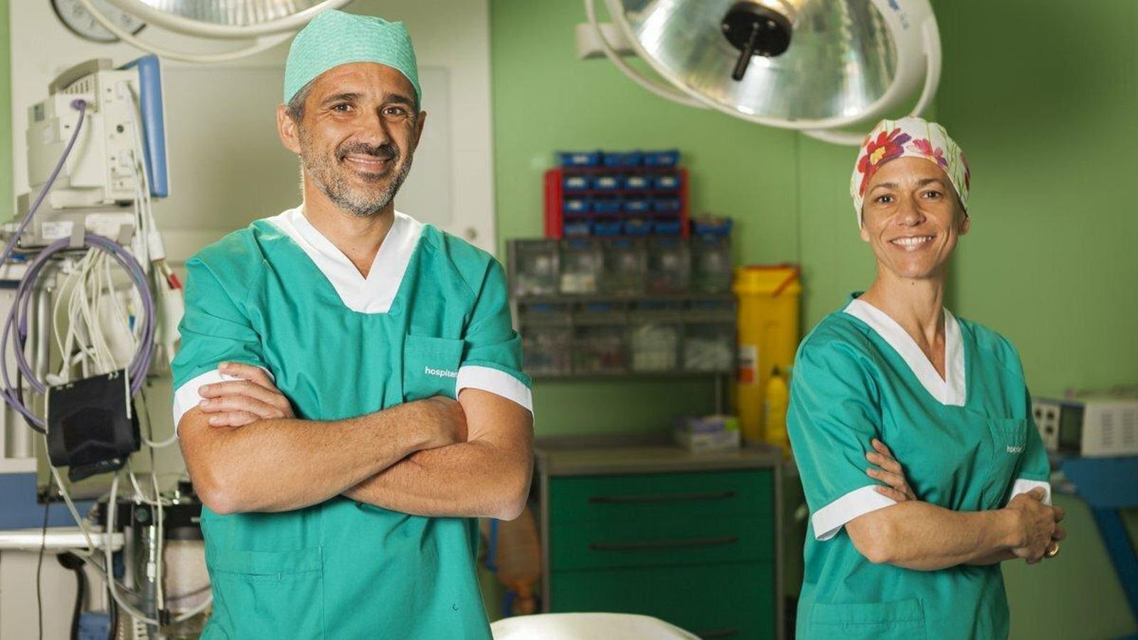 Los doctores Rodríguez Solera y Cerván de la Haba.