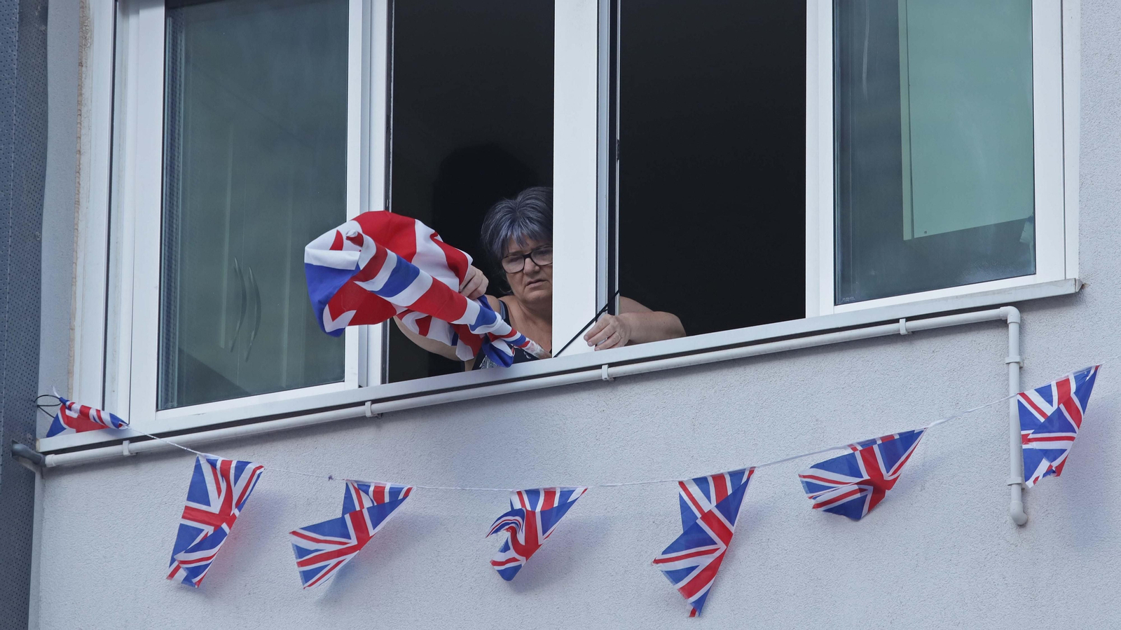 Fotos de la visita de los condes de Wessex a Morish Castle Estate en Gibraltar