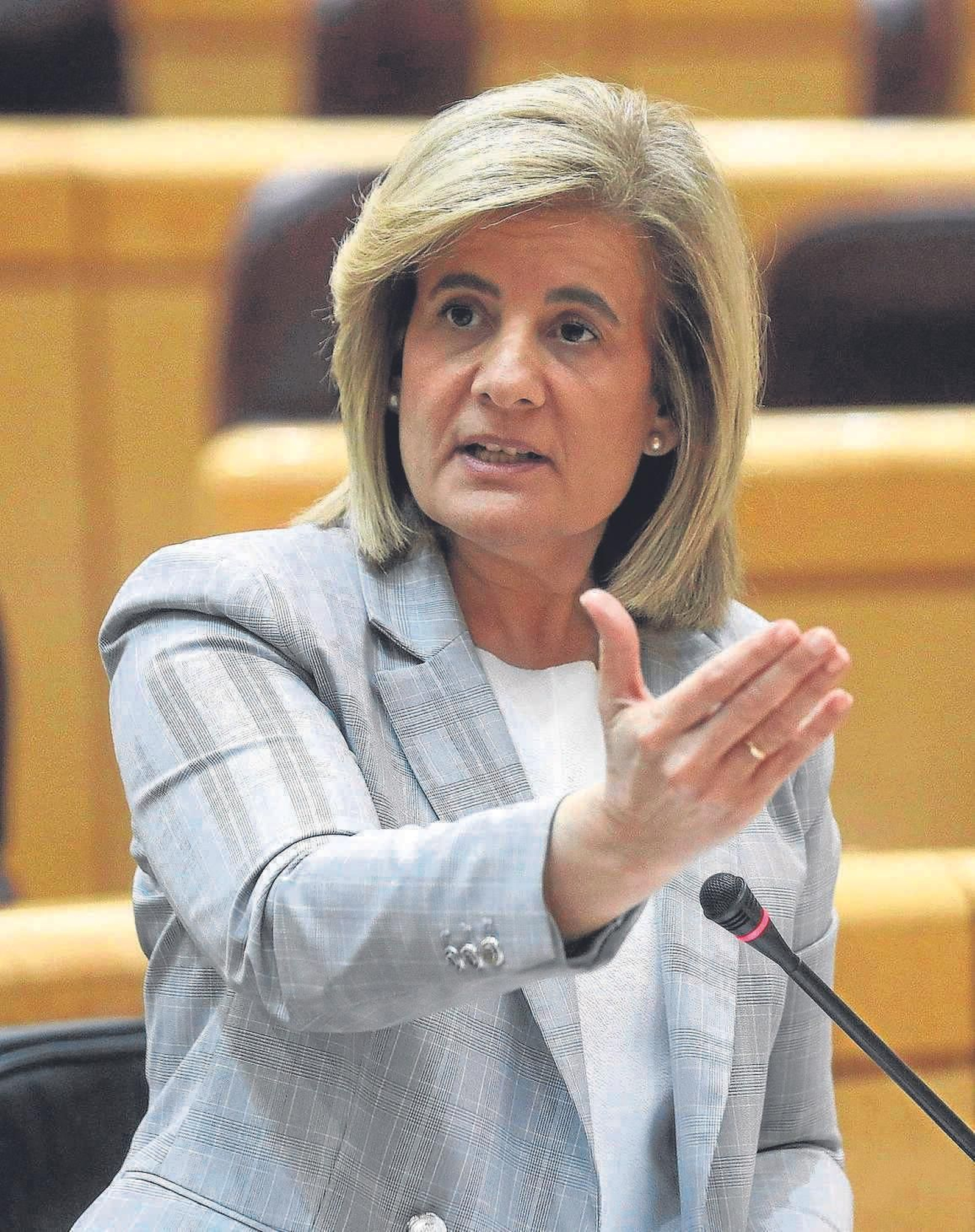 La exministra de Trabajo, Fátima Báñez.