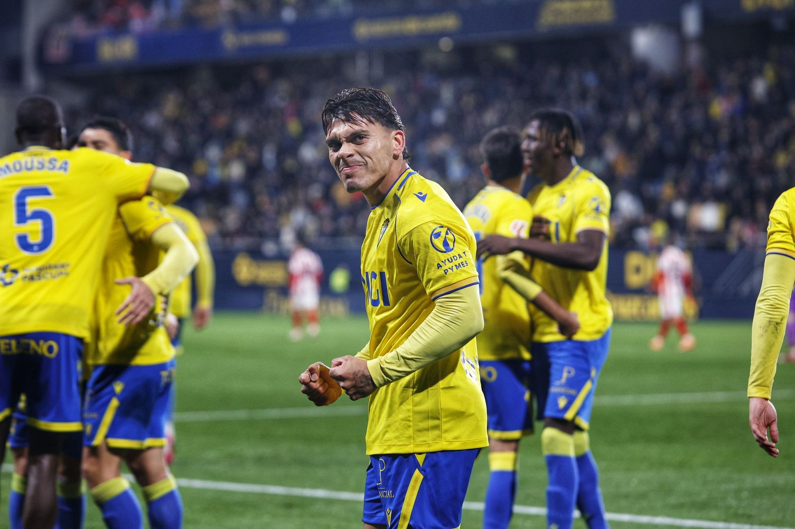 Las imágenes del Cádiz CF-Sporting