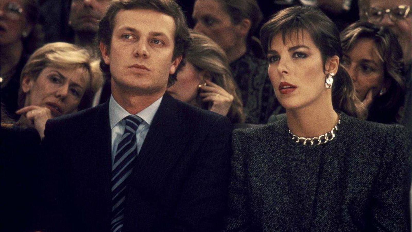 Stefano Casiraghi, junto a su esposa Carolina de Mónaco.