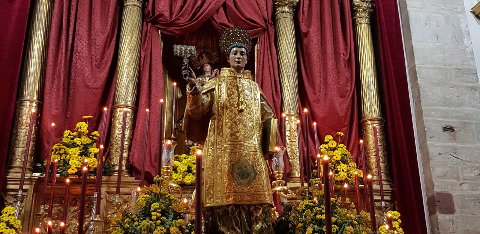 San Vicente Mártir, patrón de Zalamea