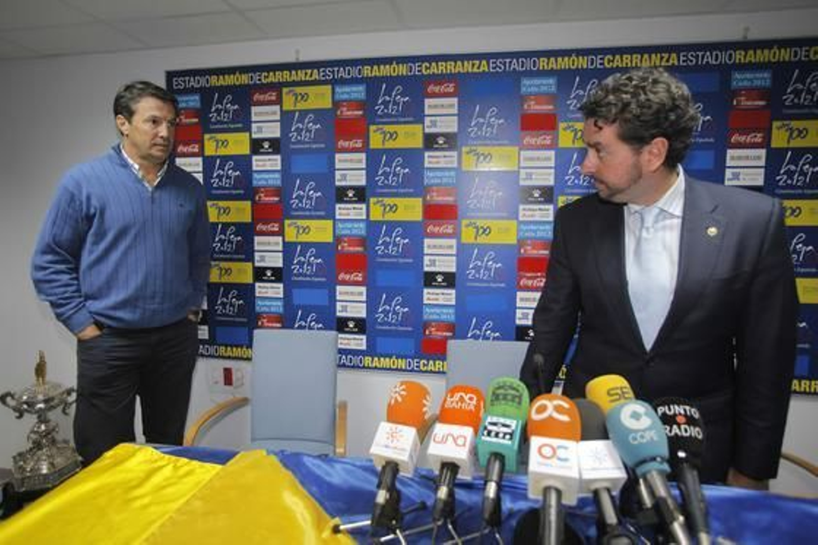Martín José García Marichal acompañó a Jose en su presentación. 

Foto: Jesús Marín