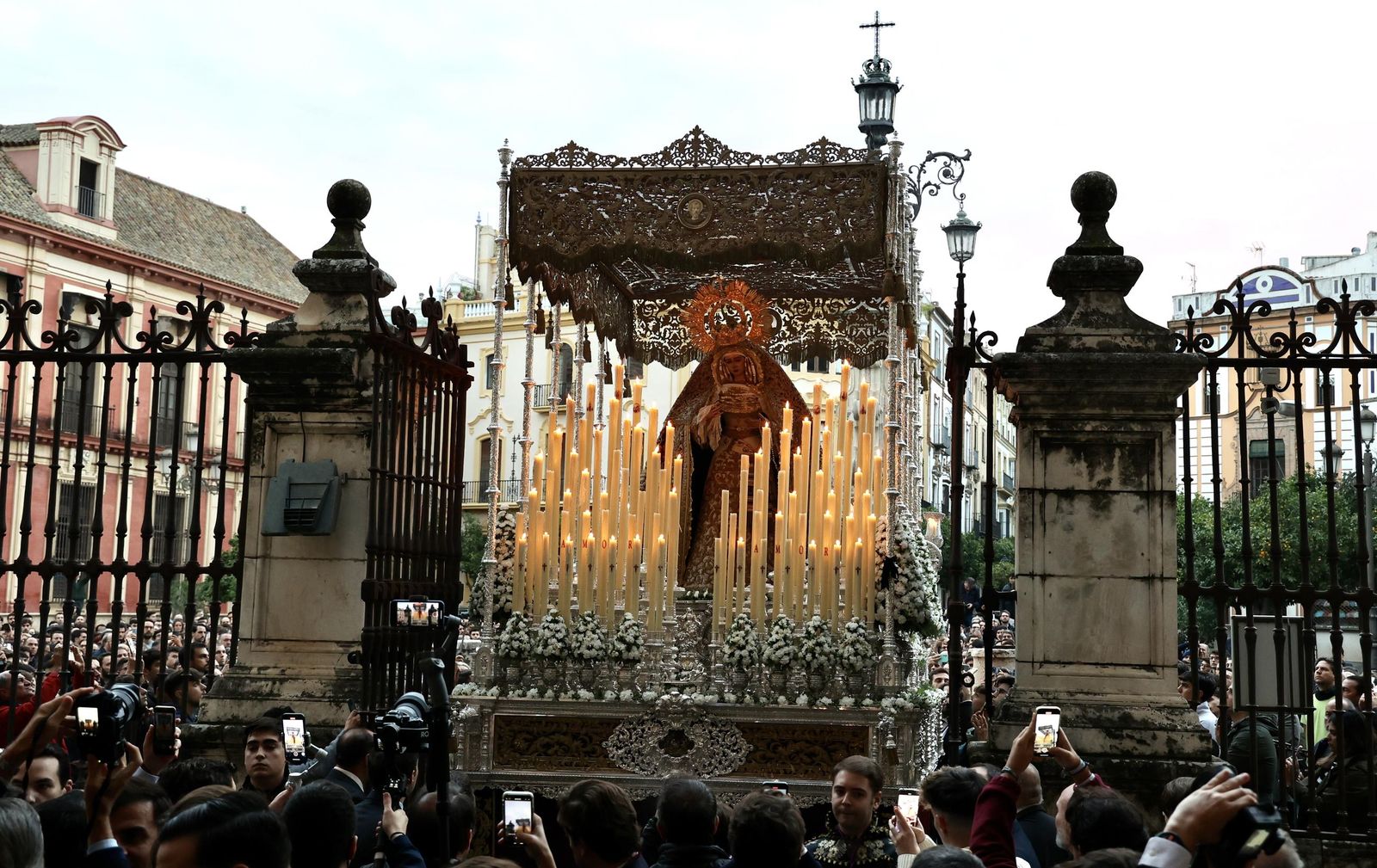 Traslado de la Virgen del Socorro a la catedral