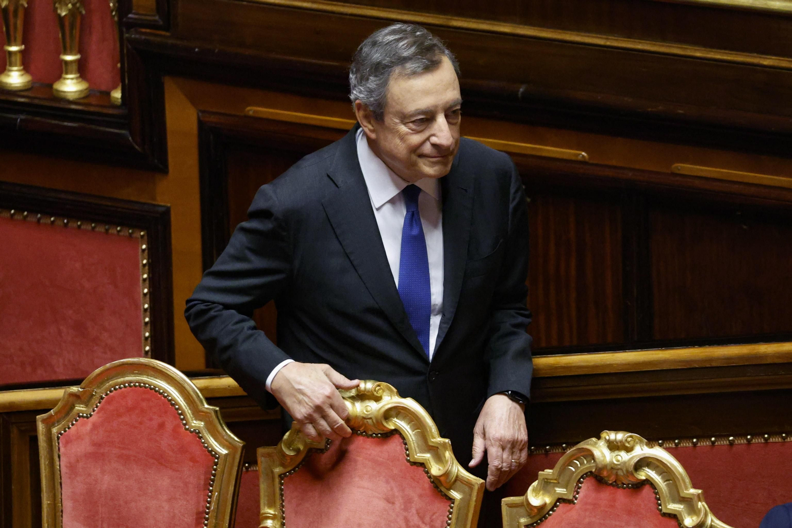 El primer ministro italiano Mario Draghi