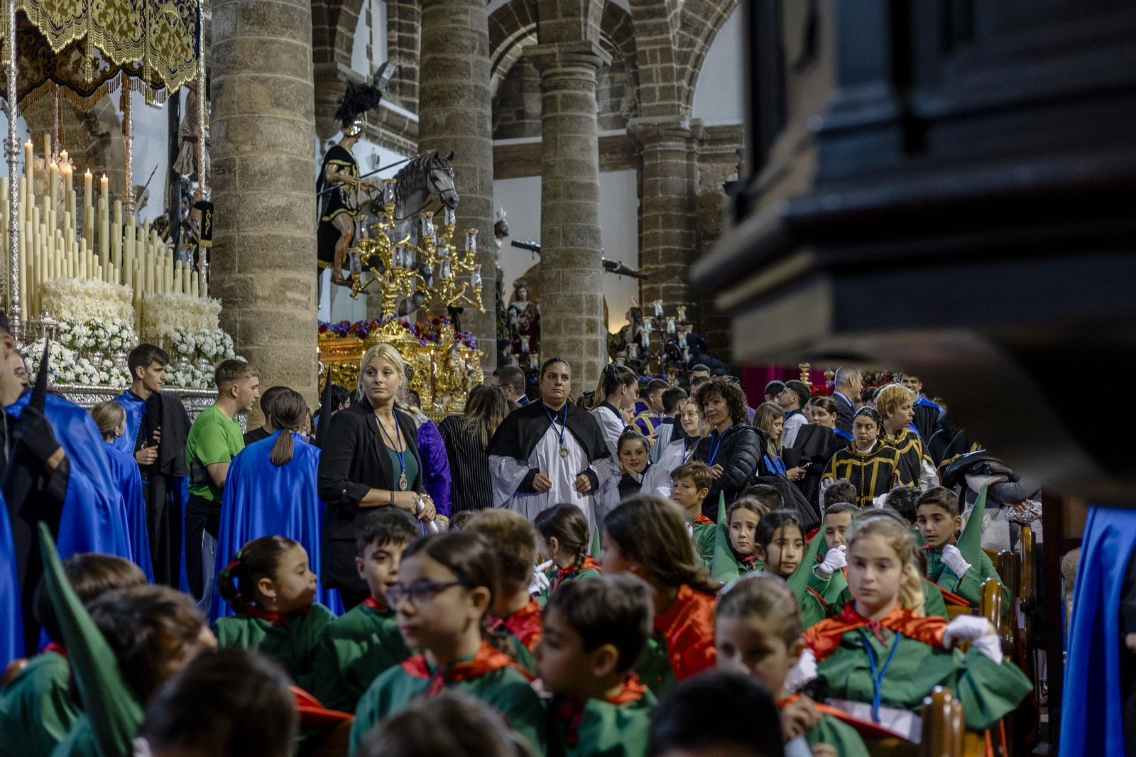 Las imágenes de la cofradía de Las Aguas este Miércoles Santo en la Semana Santa de Cádiz de 2024