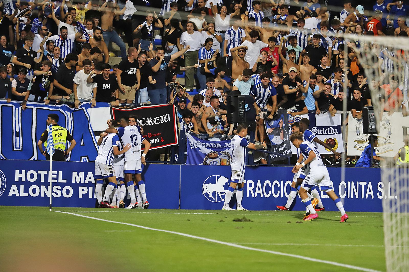 Imágenes del encuentro entre el Recreativo de Huelva y el Málaga