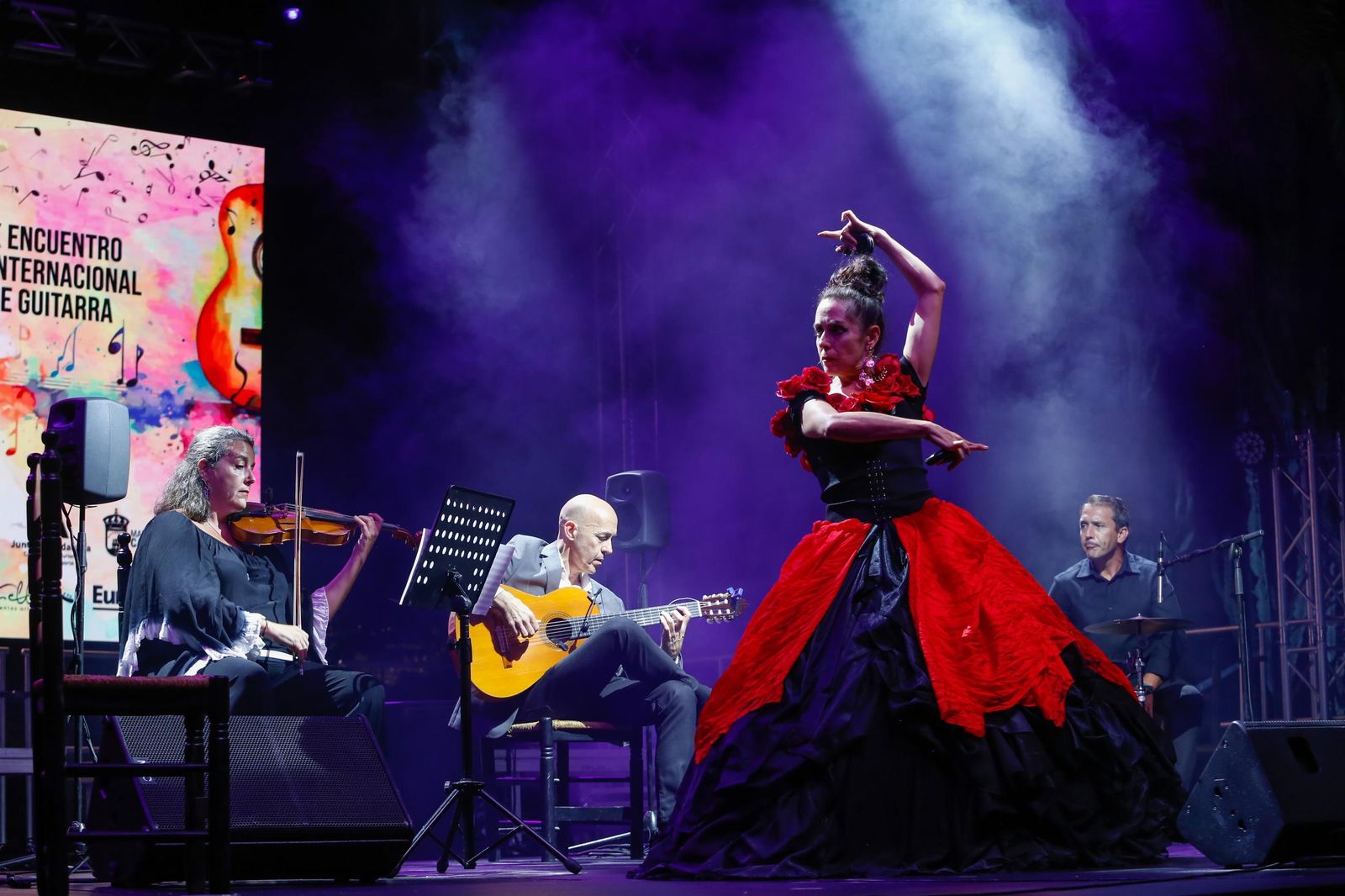 Fotos del concierto de Salvador y Pastora Andrades en el Encuentro de Guitarra Paco de Lucía