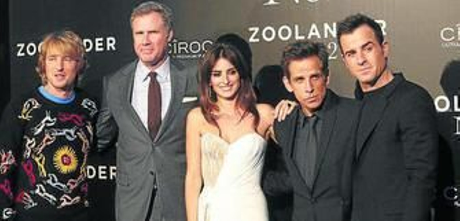 Ben Stiller, junto a parte del equipo de 'Zoolander 2'. Ben Stiller, junto a parte del equipo de 'Zoolander 2'.