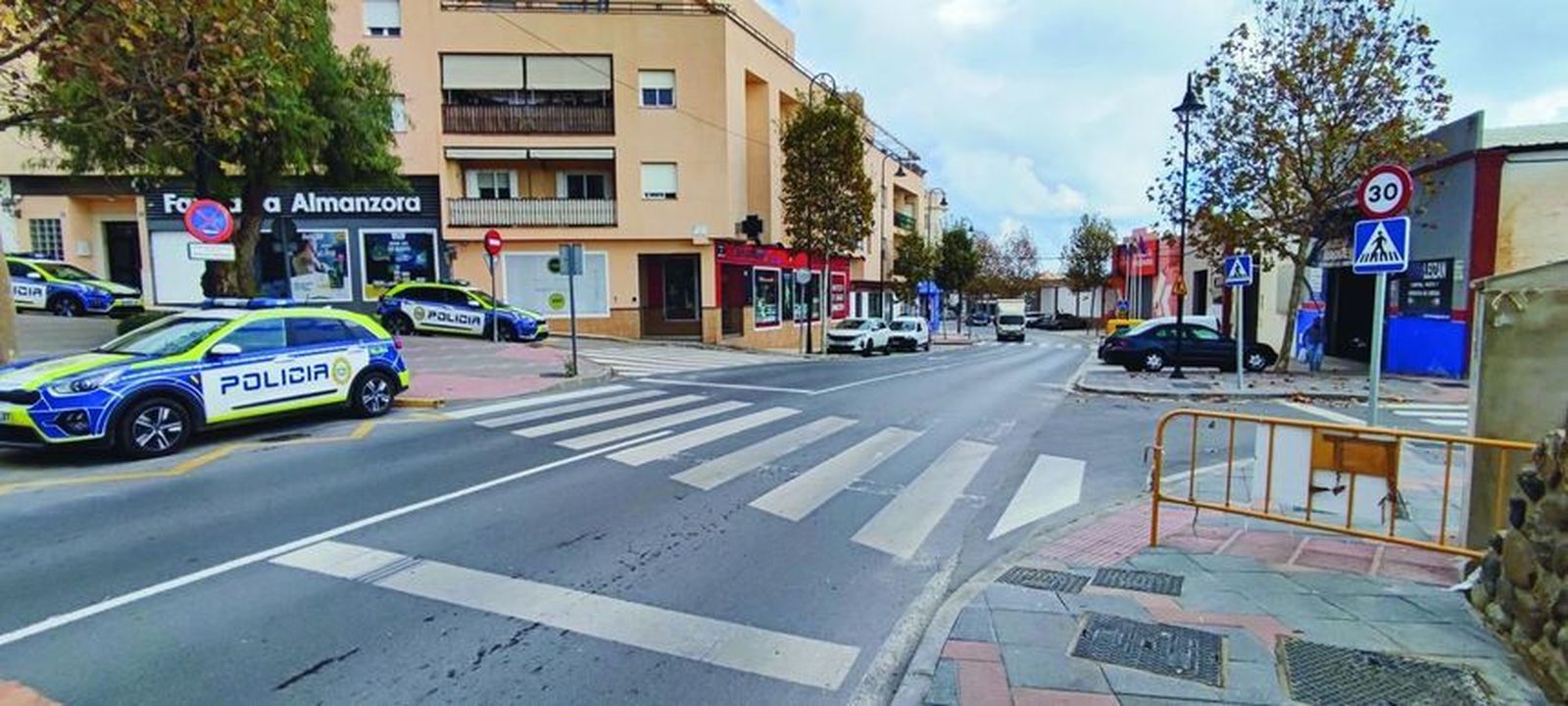 Zona de Mijas donde ocurrieron los hechos