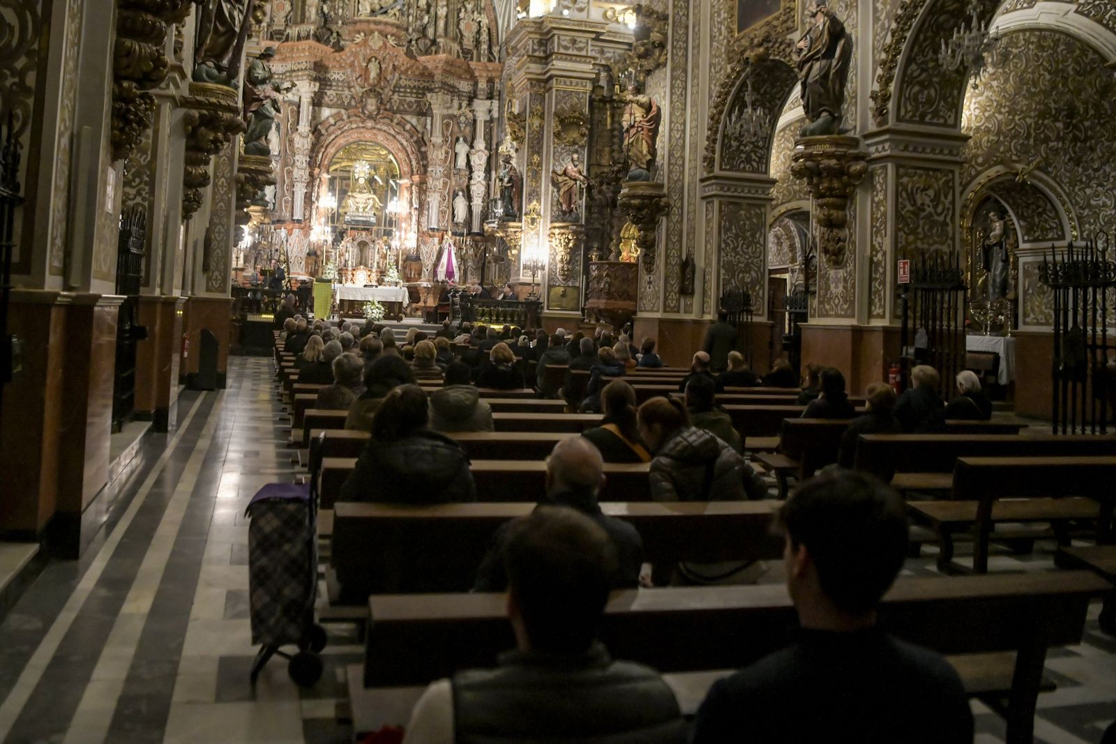 Así ha sido el rosario por la salud del Papa en Granada