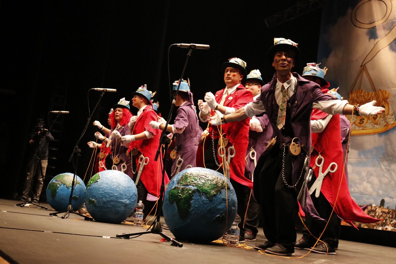 Imágenes de la II Semifinal del Carnaval de la Concha Fina en La Línea