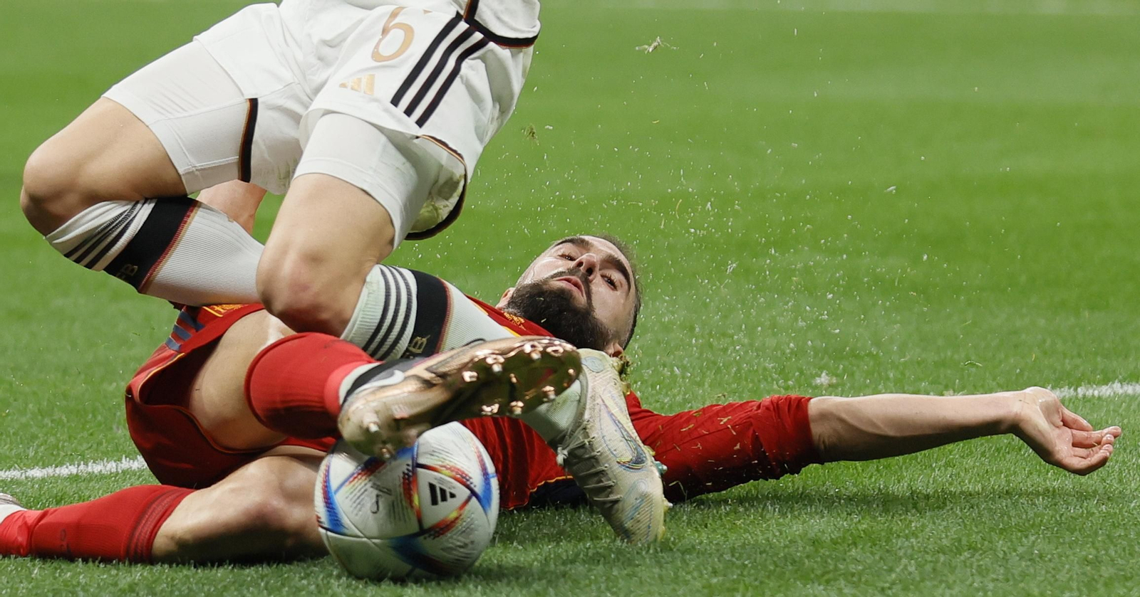 Las fotos del España-Alemania del Mundial de Qatar