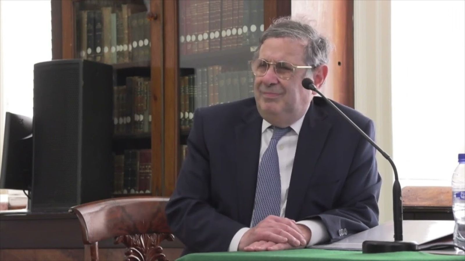 James Levy, durante su declaración ante la comisión del caso McGrail