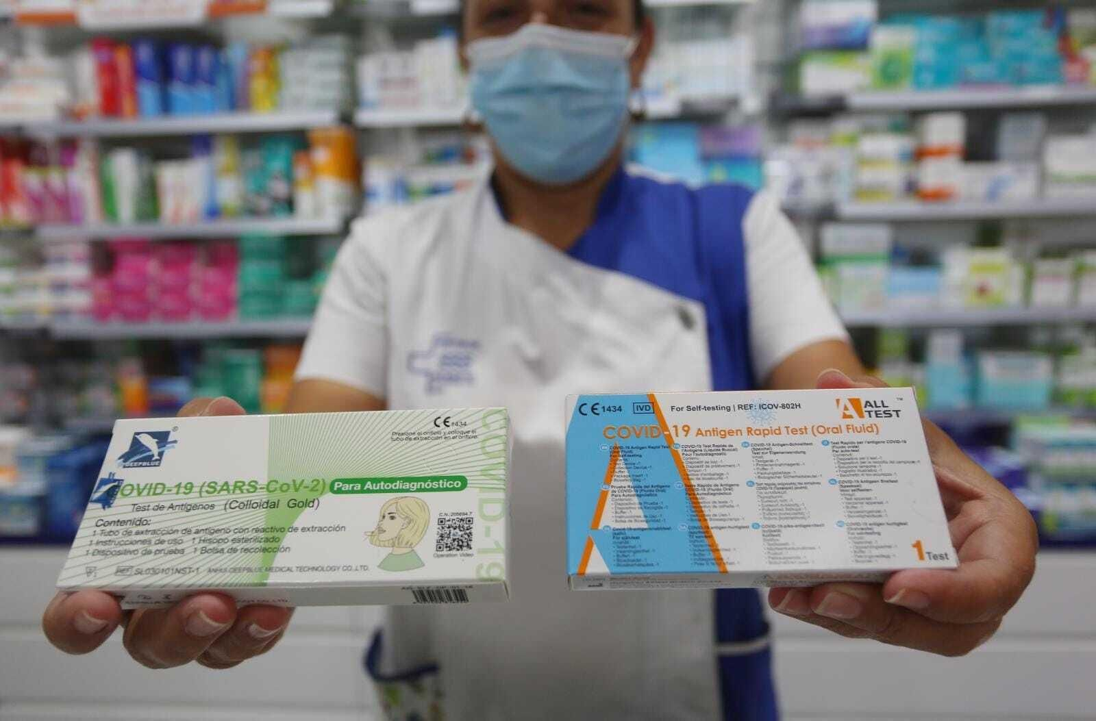 Test COVID en una Farmacia de Málaga