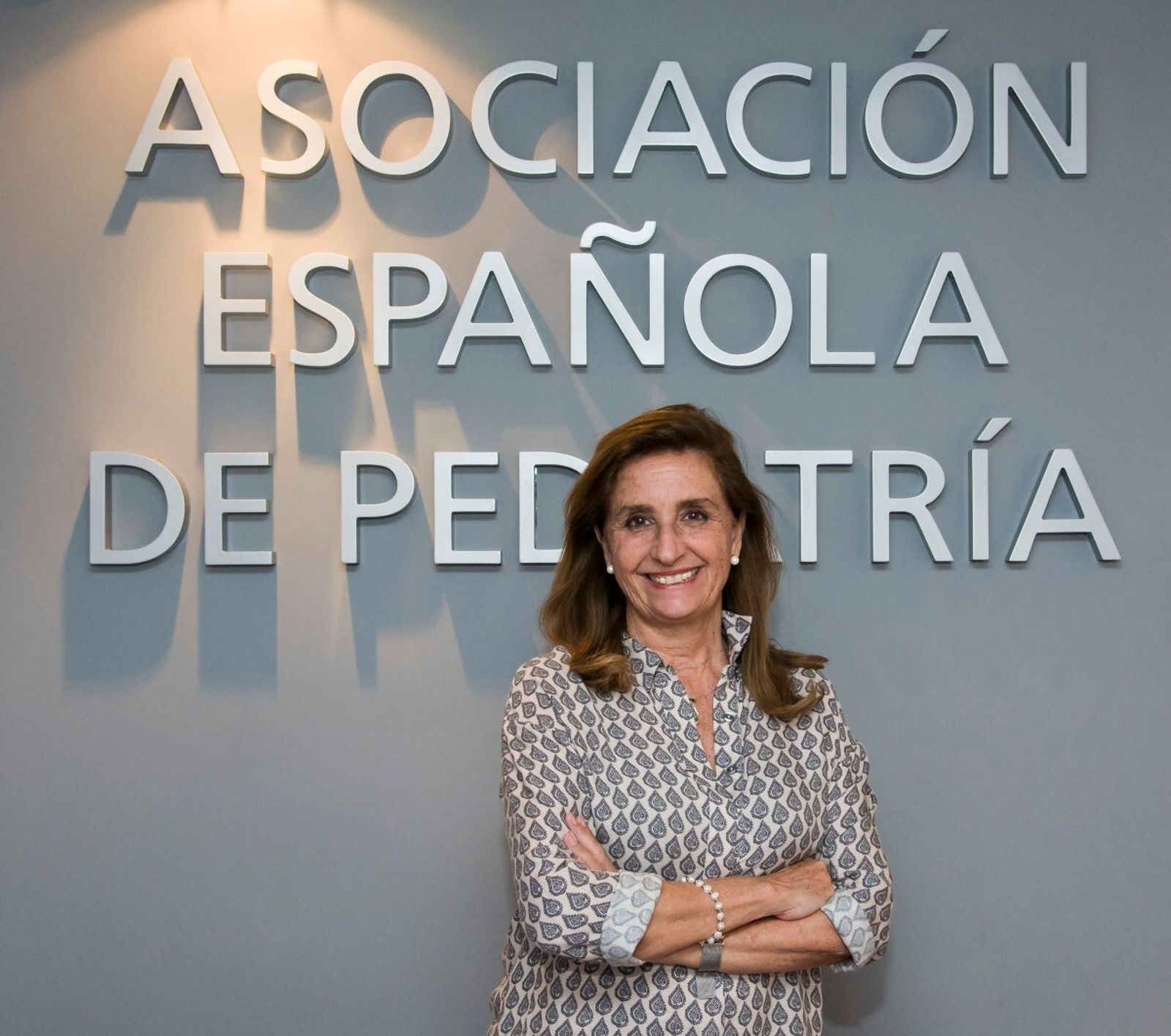 María José Mellado, presidenta de la Asociación Española de Pediatría.