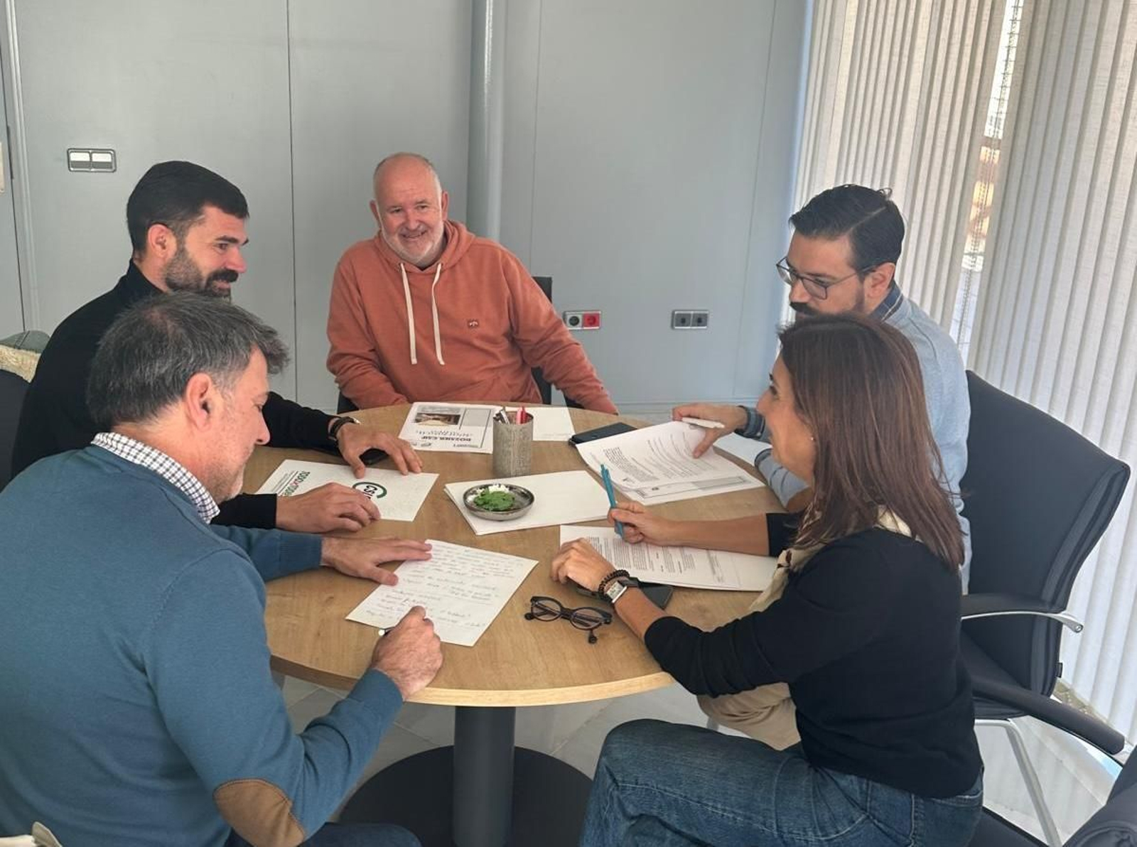 Reunión de los responsables del Sector Educación de CSIF con la concejala del Ayuntamiento de Almería