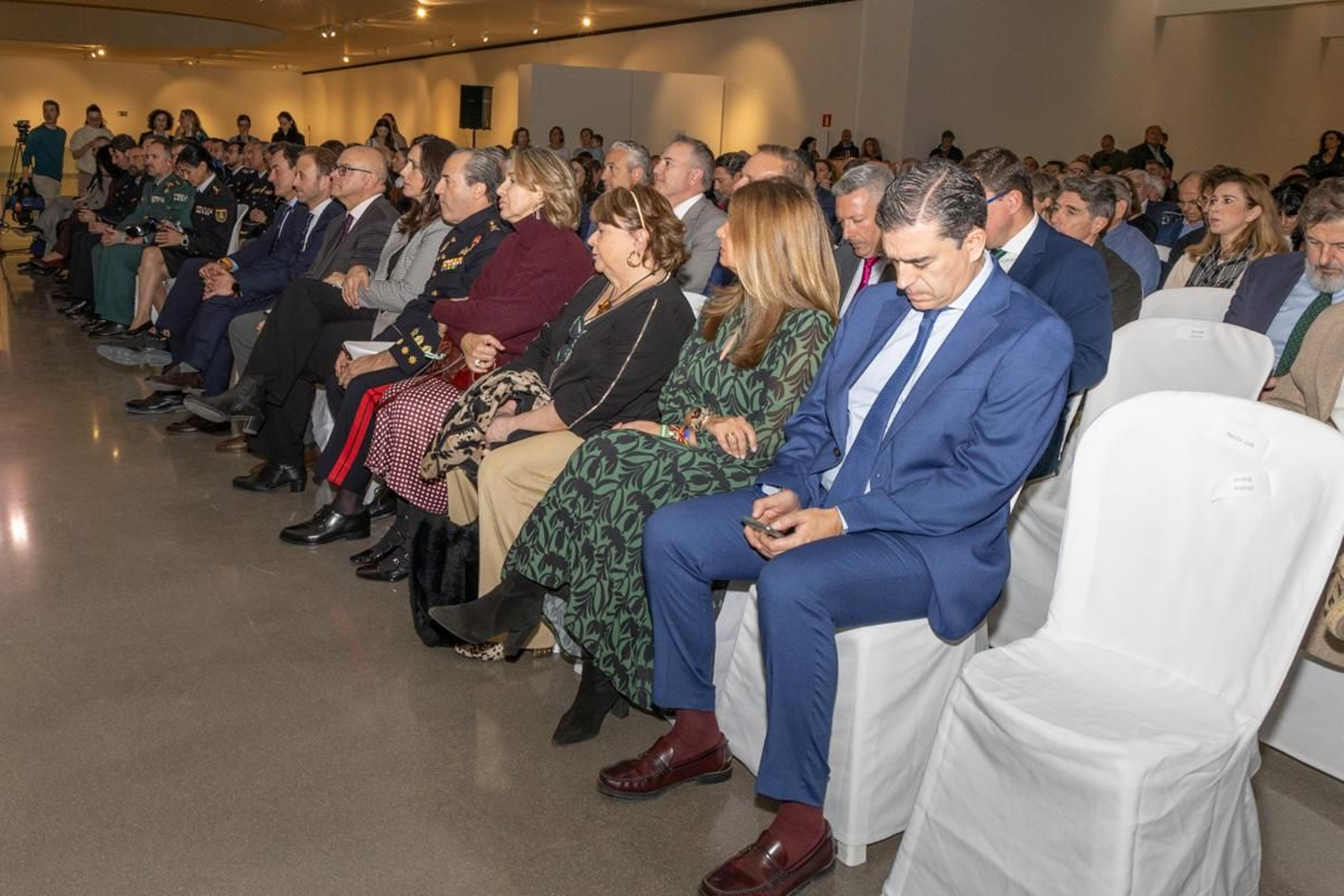 Acto institucional de la Bandera que organiza la Junta de Andalucía en el Museo Íbero