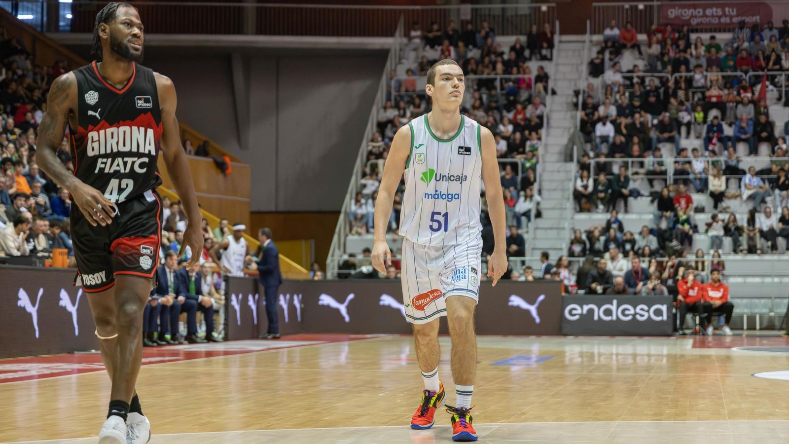 Girona-Unicaja, en fotos