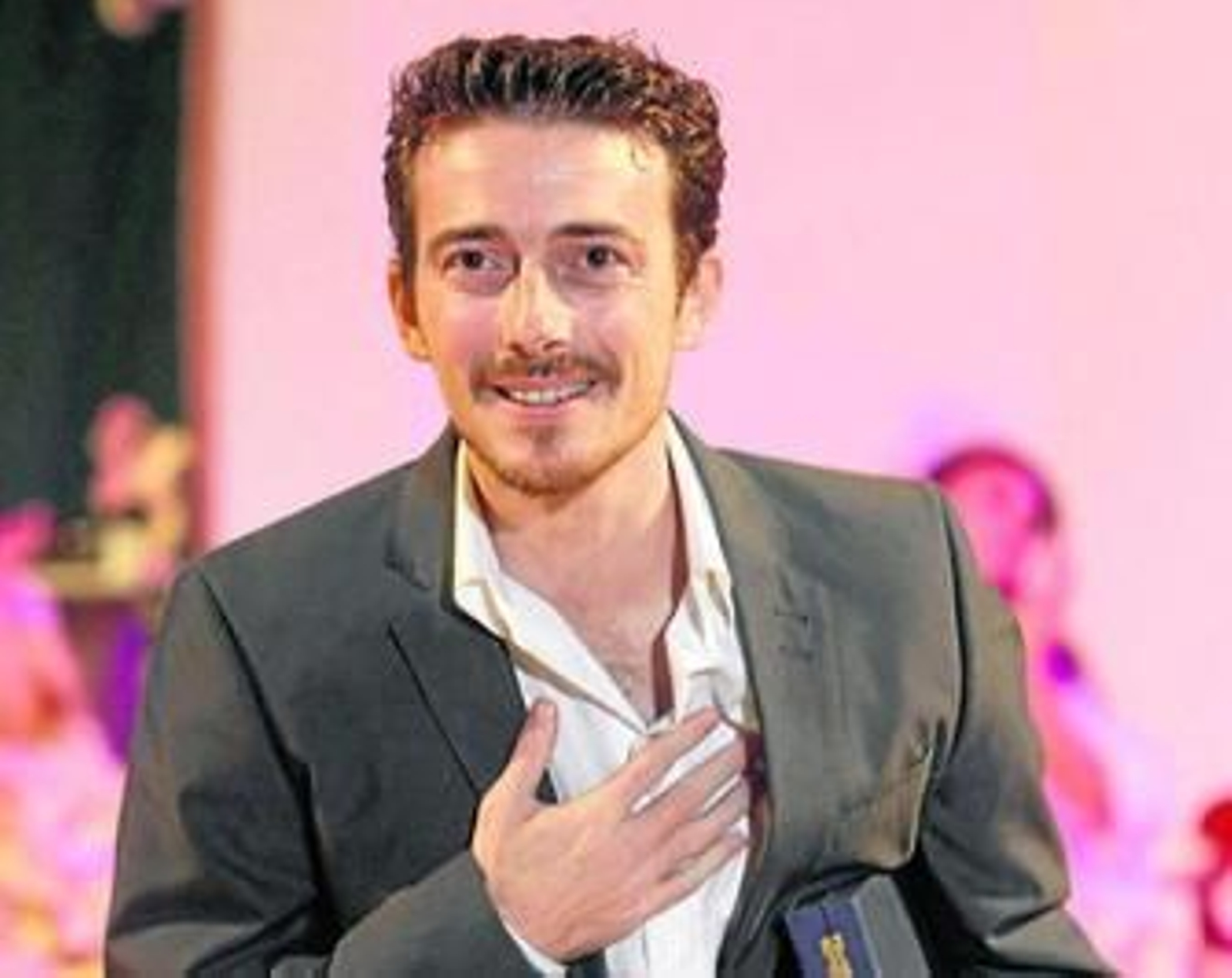 Imagen de archivo del actor algecireño Víctor Clavijo en Algeciras.