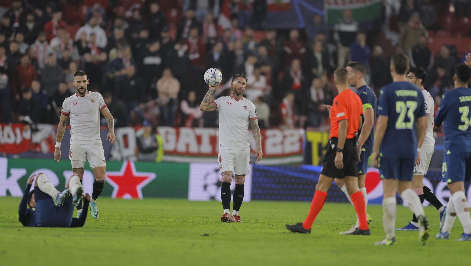 Las fotos del Sevilla Fc-PSV