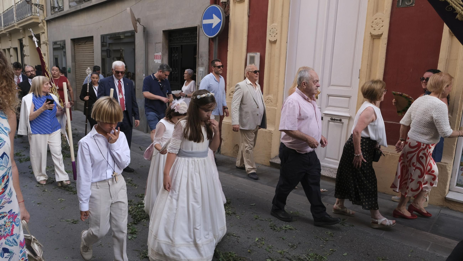 Procesión del Corpus Christi de Almería, en imágenes