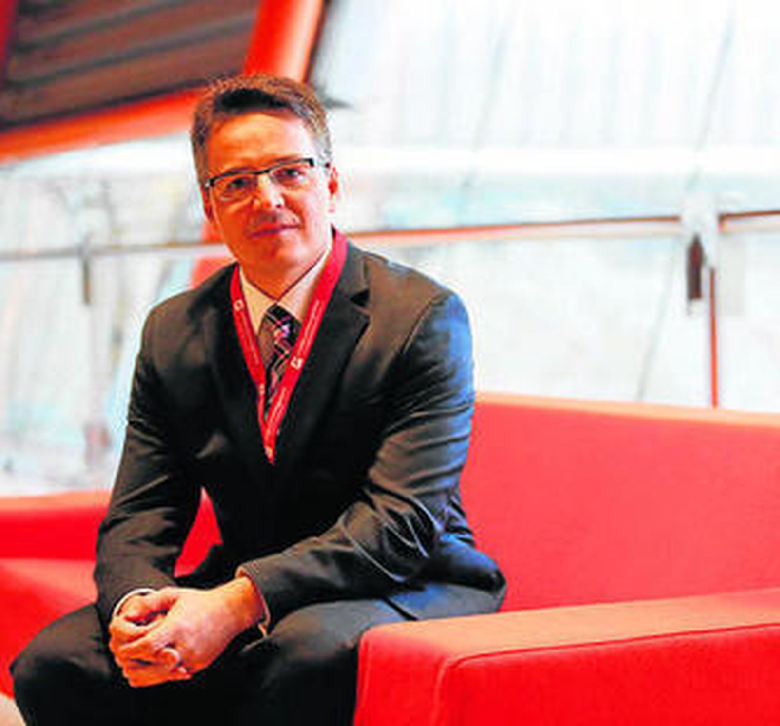 Francisco Cabrera, organizador del encuentro empresarial.