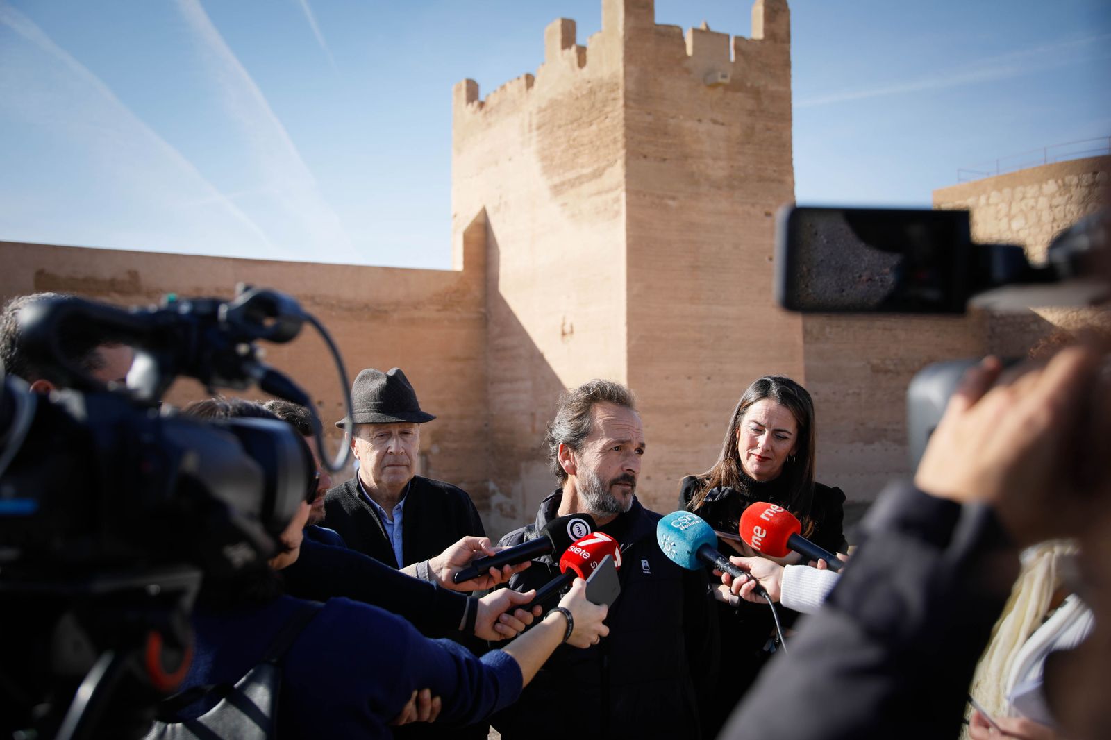 Las imágenes de la restauración de la Muralla de San Cristóbal