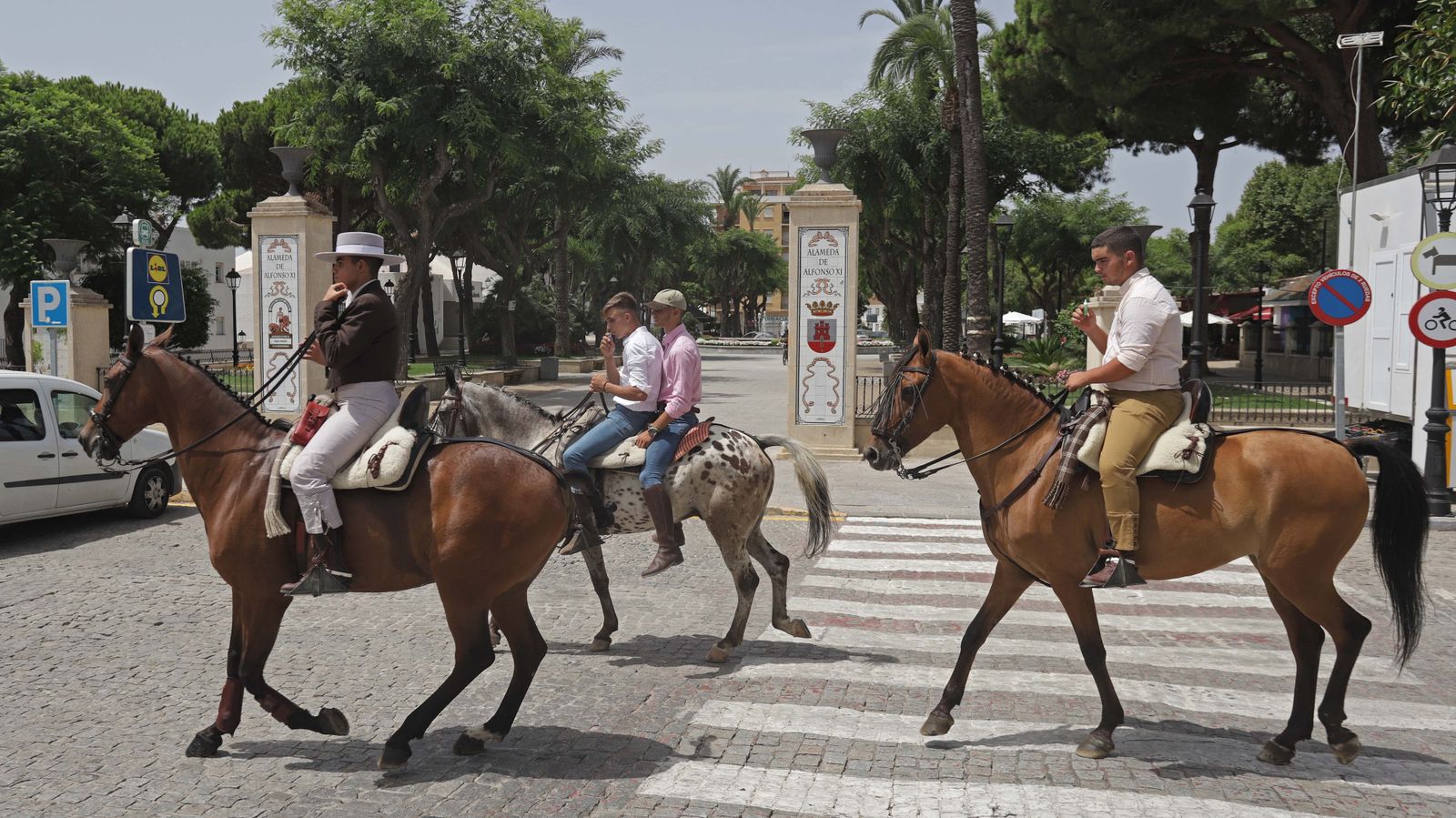 Fotos del sábado de Feria en San Roque