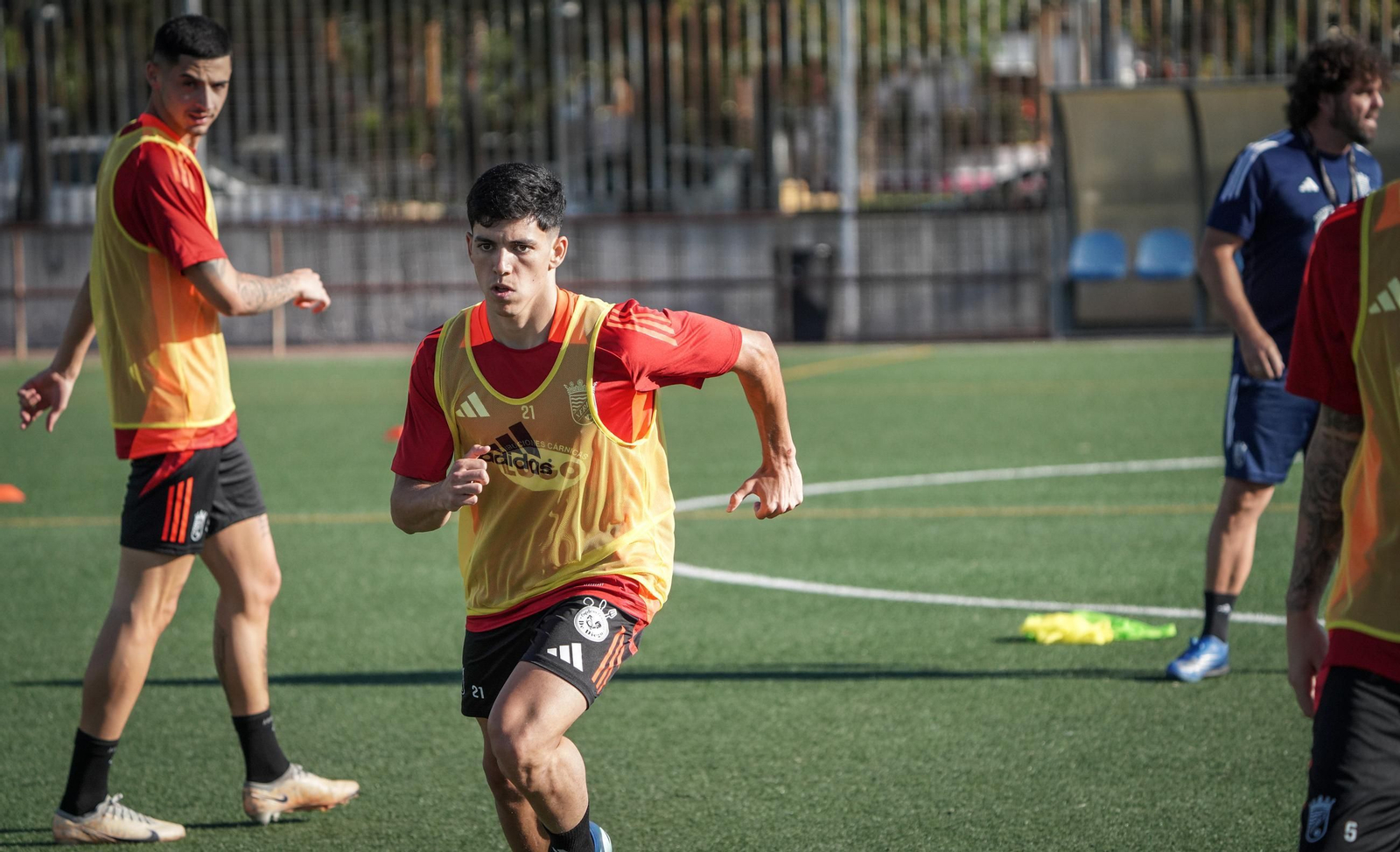 Imágenes del primer entrenamiento de la temporada Xerez CD