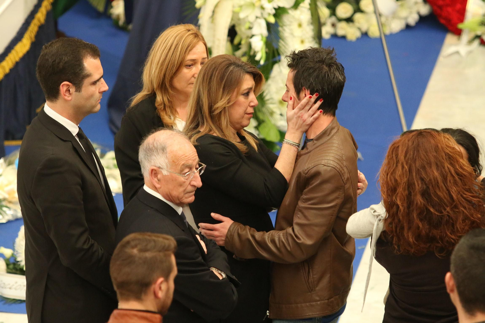 Las imágenes de la capilla ardiente por Gabriel