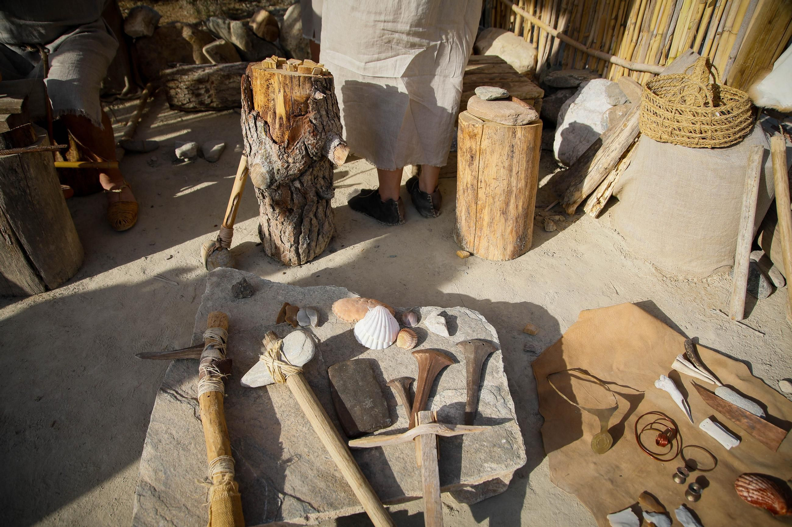 Así se ha vivido la segunda recreación histórica de la cultura argárica en Antas