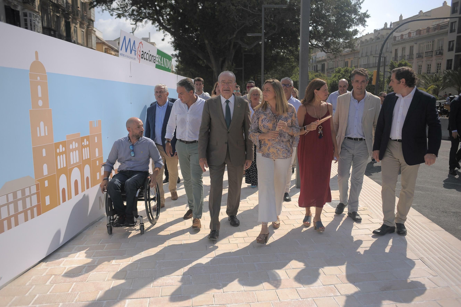 Fotos de la inauguración de los trabajos de reurbanización de la Alameda Fotos de la inauguración de los trabajos de reurbanización de la Alameda