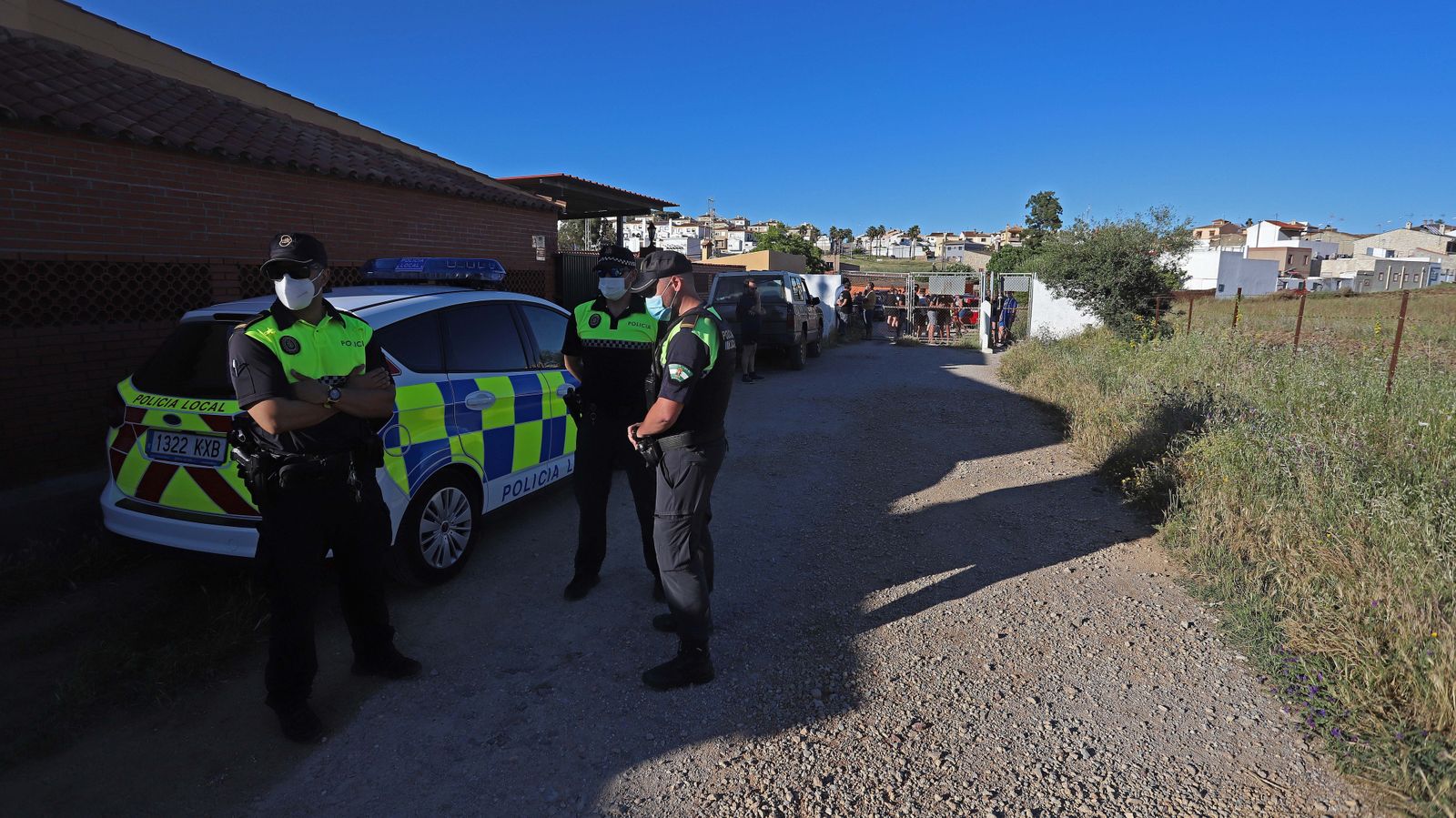 Rescate de un herido en las Pozas del Cobre