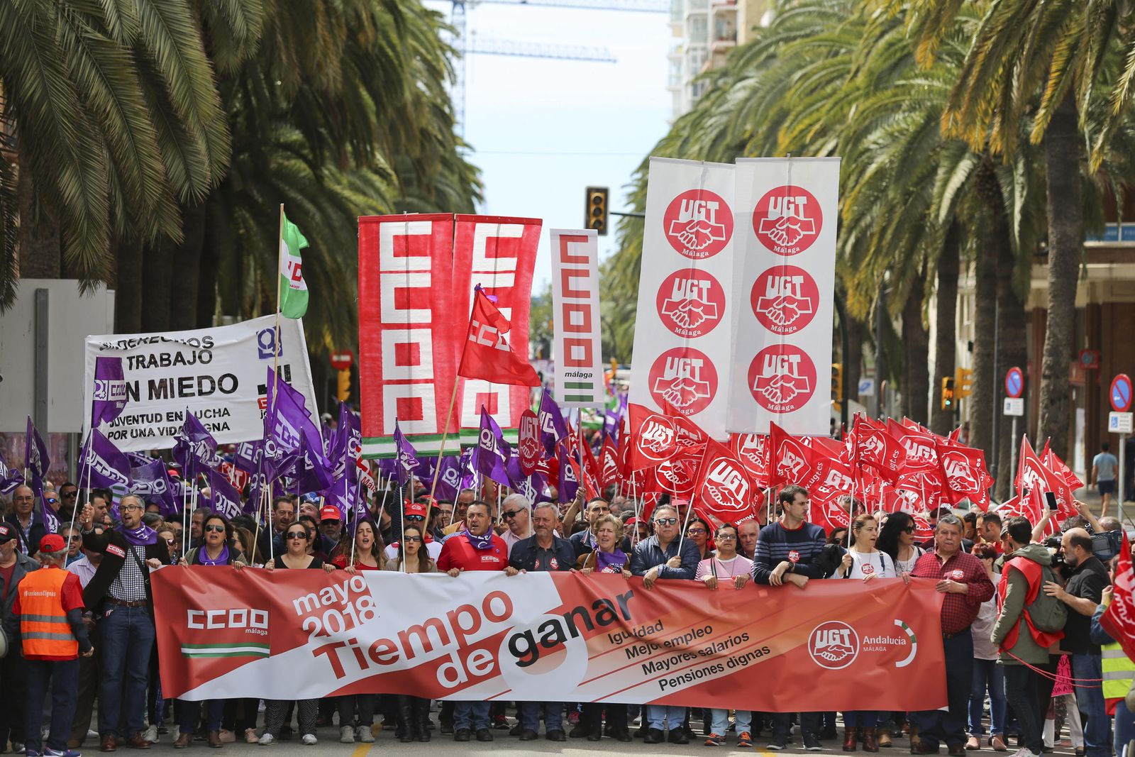 Manifestación del 1 de mayo