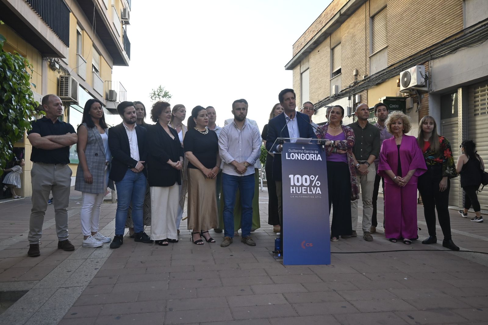 Elecciones Municipales Huelva 2023: Imágenes del acto de inicio de campaña de Ciudadanos