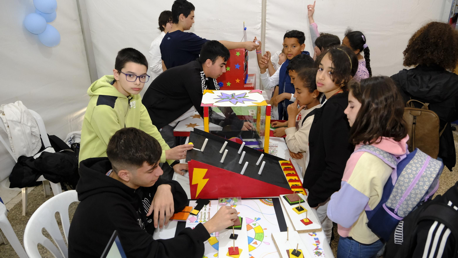 Imágenes de la Feria de la Innovación y la Ciencia en la Universidad de Almería-UAL