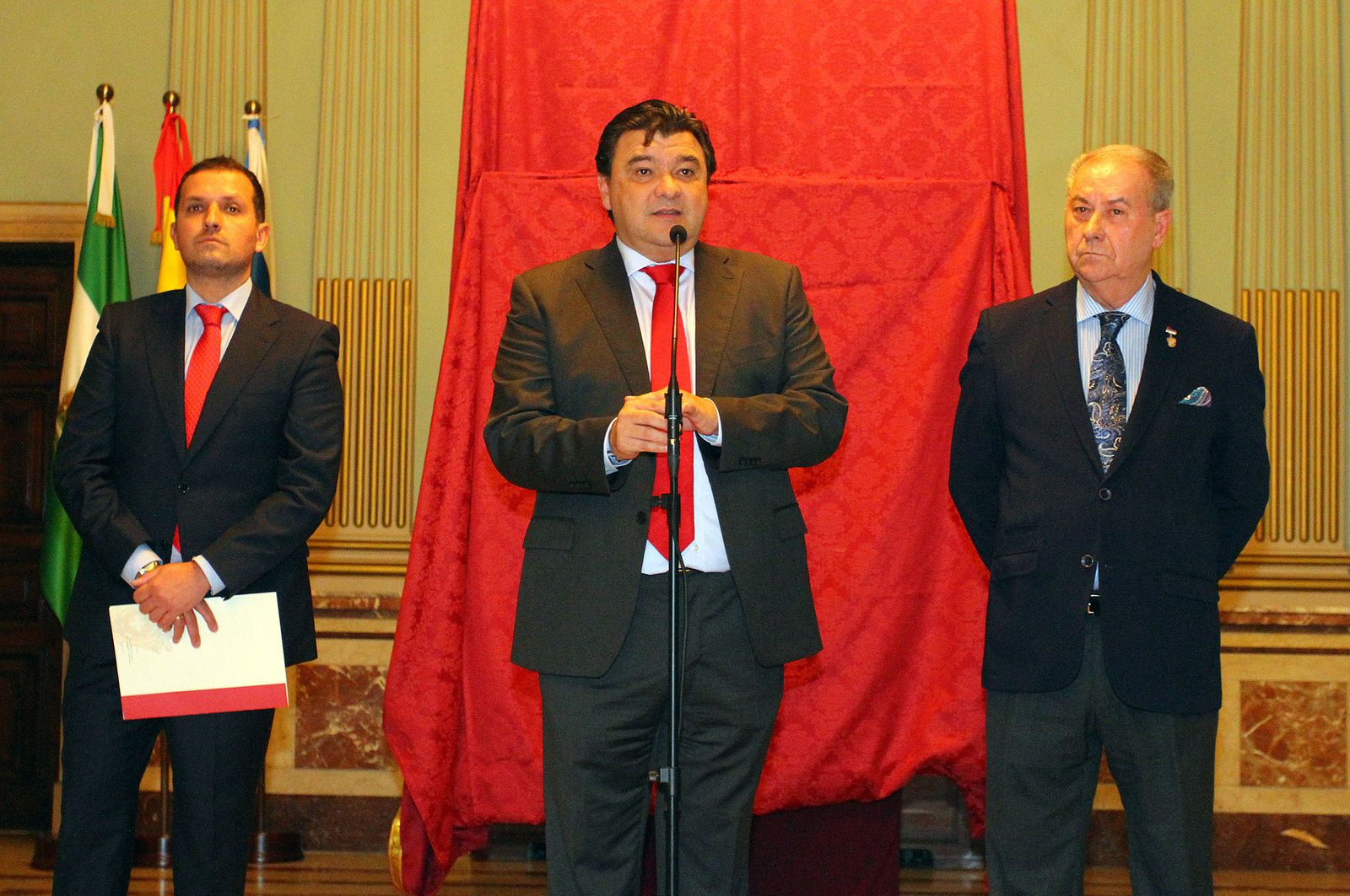 Imágenes de la presentación del cartel de la Semana Santa 2018