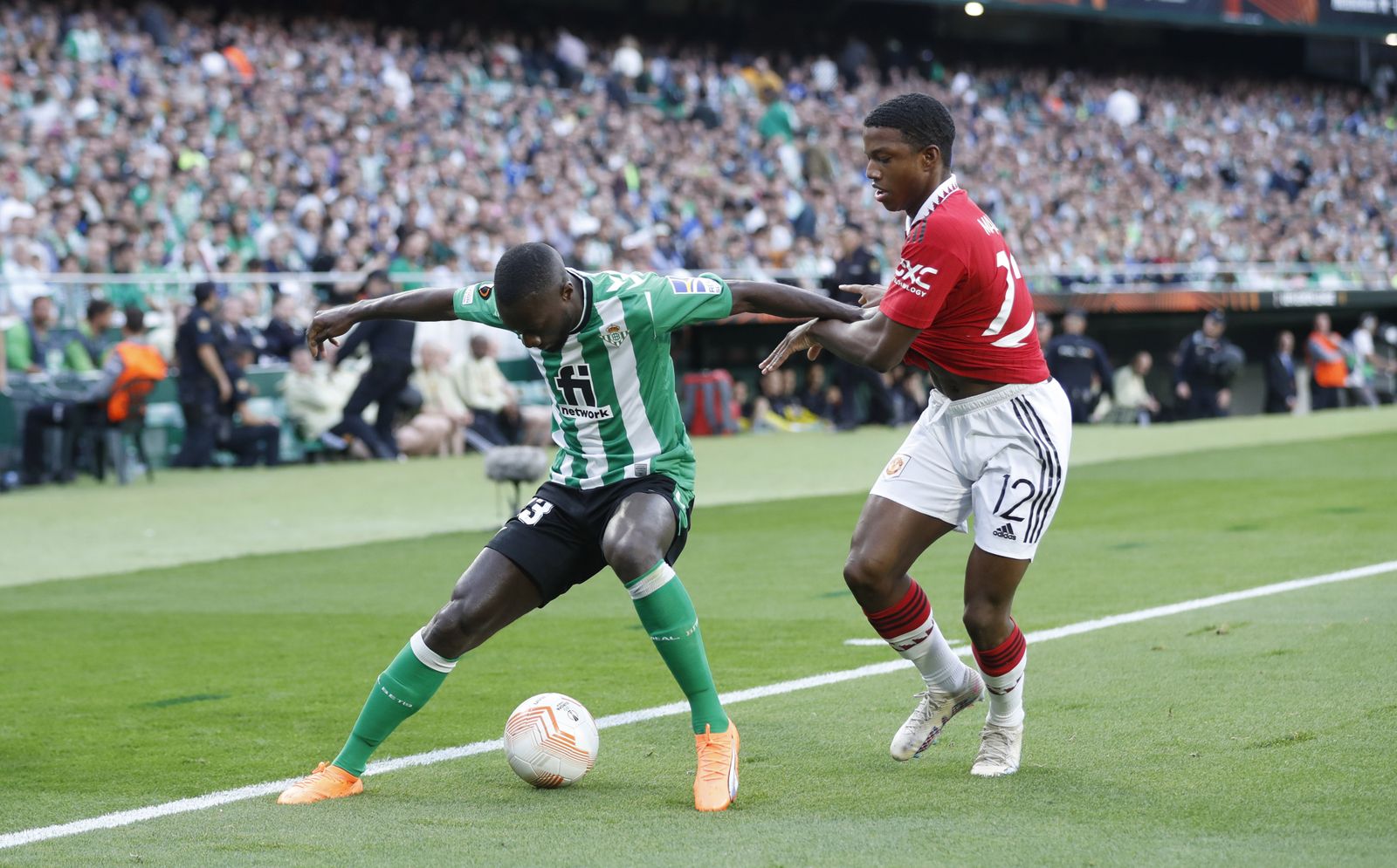 Las imágenes del Betis-Manchester
