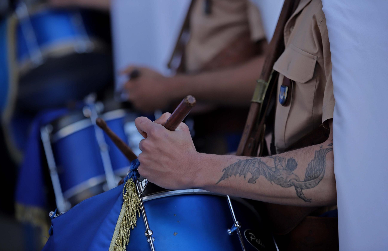 Fotos del Miércoles Santo en Algeciras: Ecce Homo y Buena Muerte