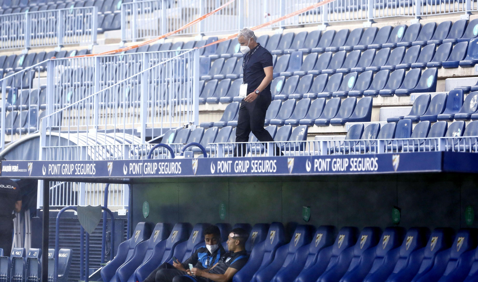 El Málaga CF-Castellón, en fotos