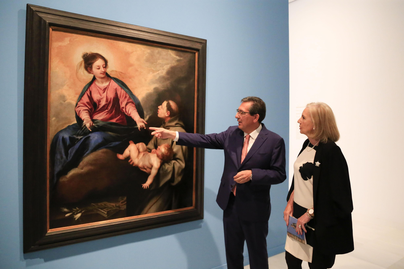 Una de las obras más destacadas de la muestra es 'Visión de San Antonio de Padua' de Alonso Cano.